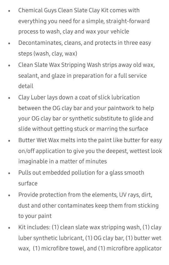 Clay ststem By Chemical Guys - photo 4