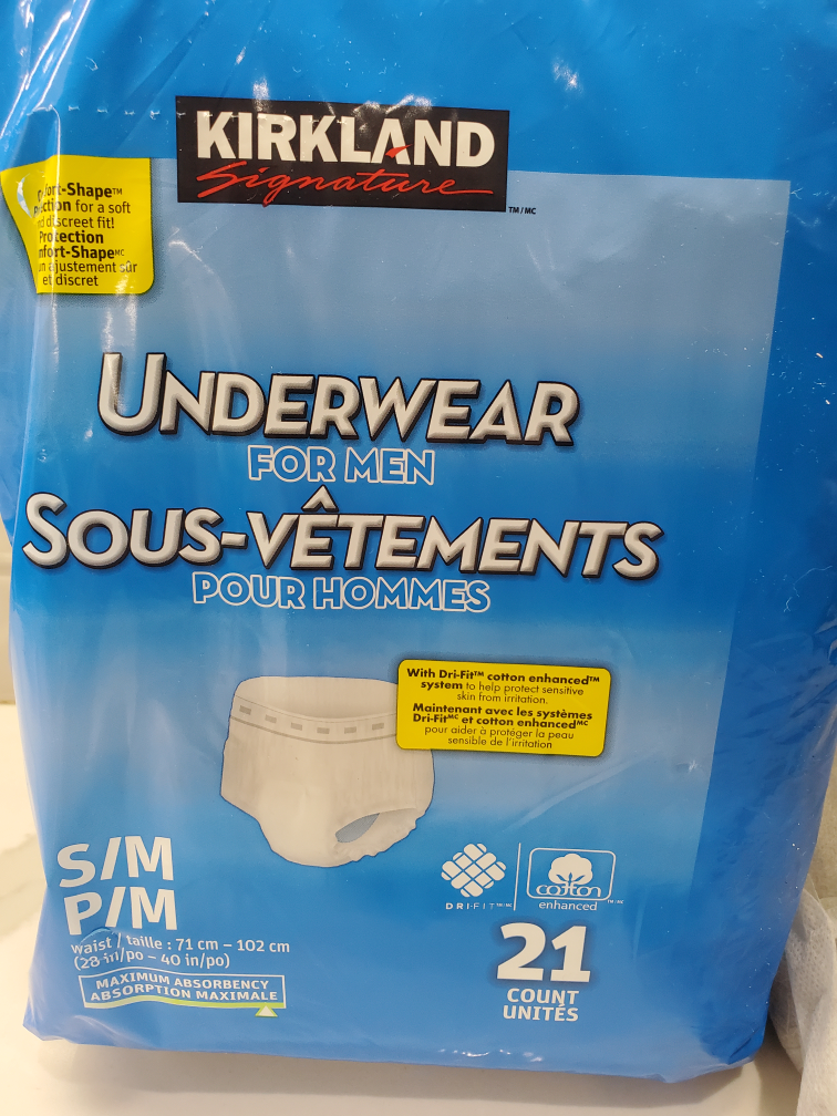 lot of depends for men size small thumbnail