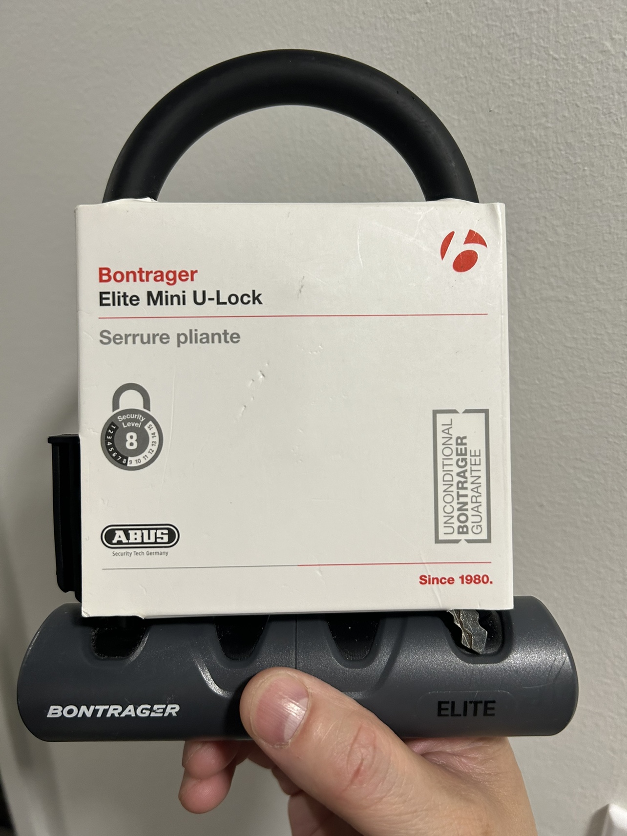 Bike Lock - Abus x Bontrager Elite Mini U Lock 410 Mini thumbnail