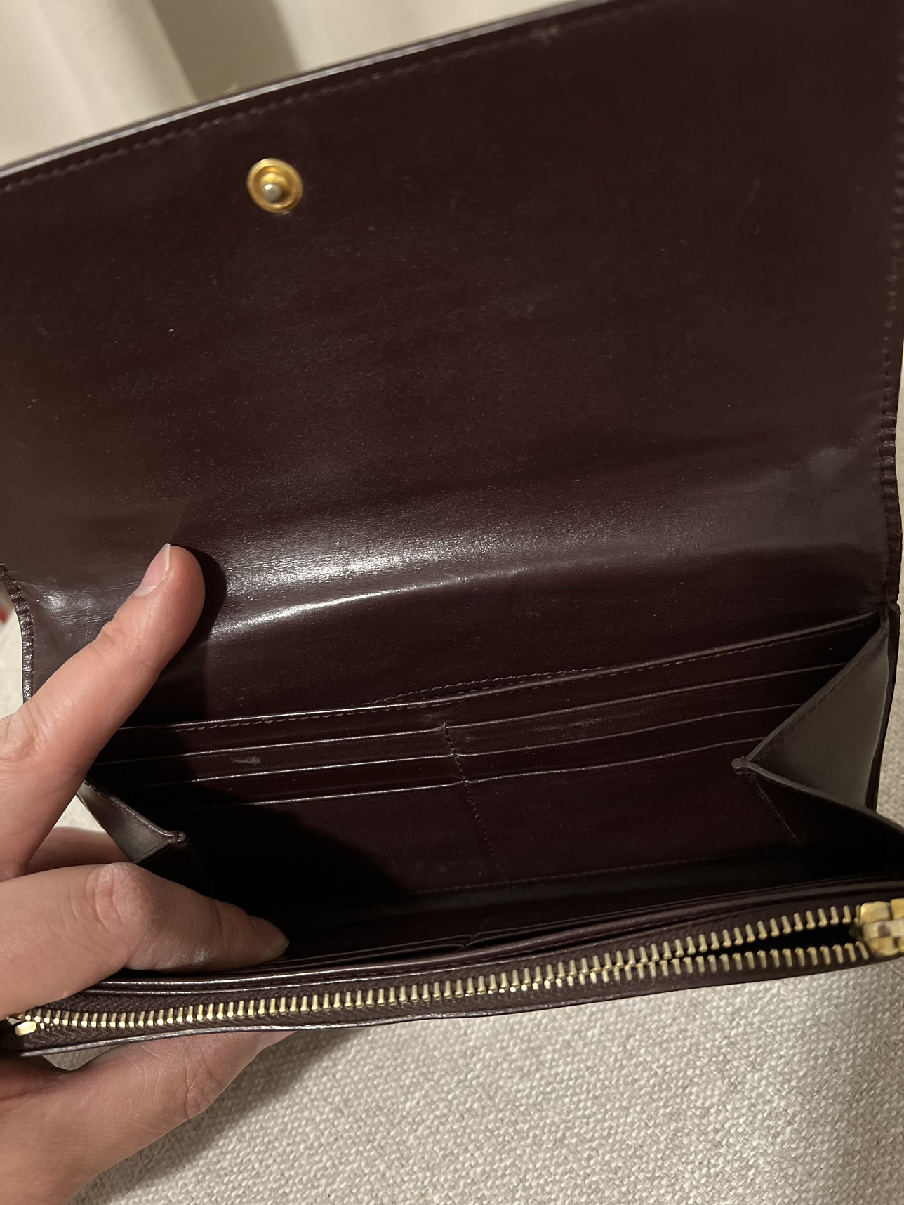 YSL long wallet - Rare colour! - photo 3