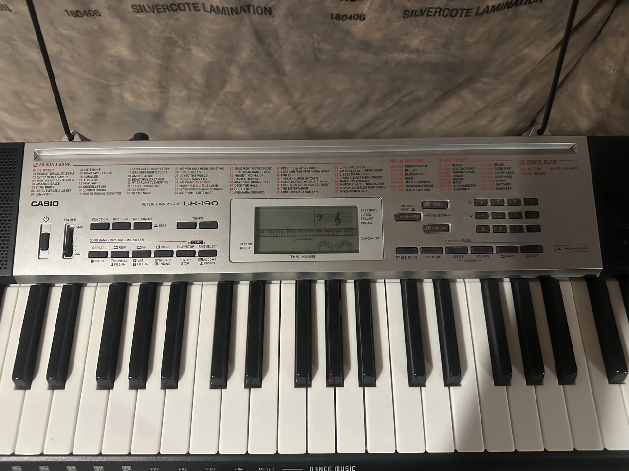 Casio electric keyboard - photo 3