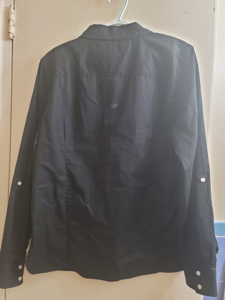 Tommy Hilfiger Black Button Up image indicator(2)