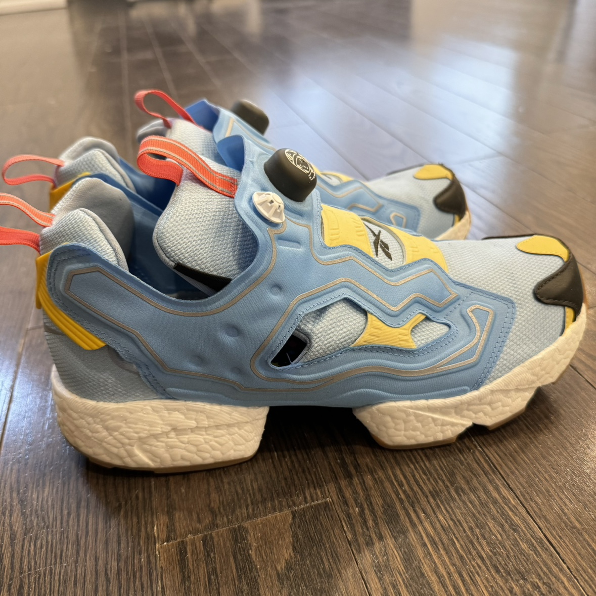 Reebok x adidas x BBC INSTAPUMP FURY BOOST BLUE Low Top Athletic - photo 3