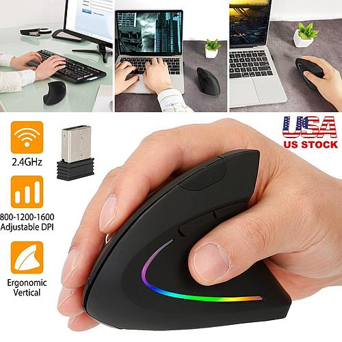 iNova 2.4G Wireless Vertical Mouse - photo 2