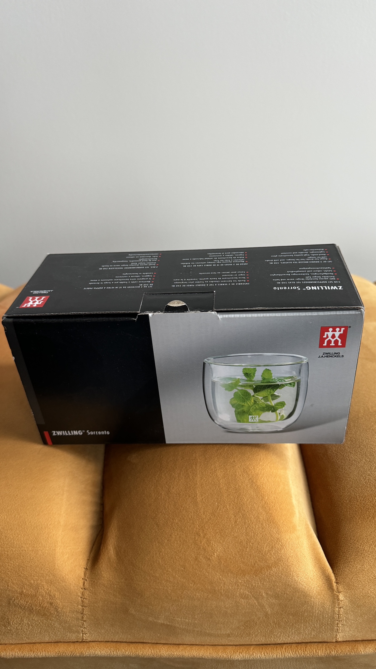 Zwilling Sorrento 2 x Tea glasses (240 ML) - Brand New image indicator(2)