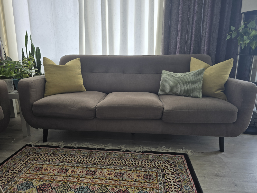 sofa set(3 pcs) plus coffee table - photo 4