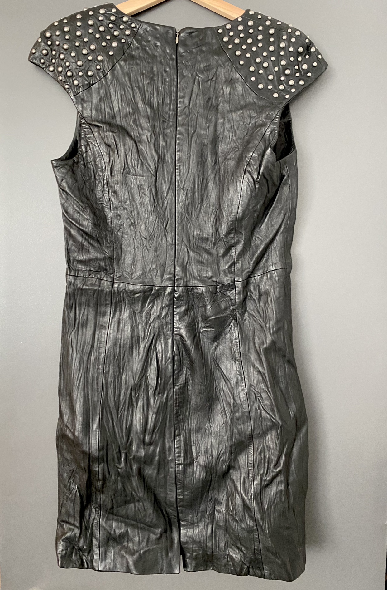 women's genuine leather dress - photo 3