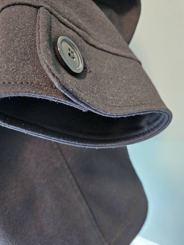 Reitmans black 3/4 sleeve knit blazer - photo 3