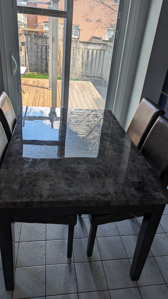 Marble Finish Table