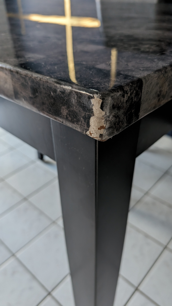 Marble Finish Table - photo 4