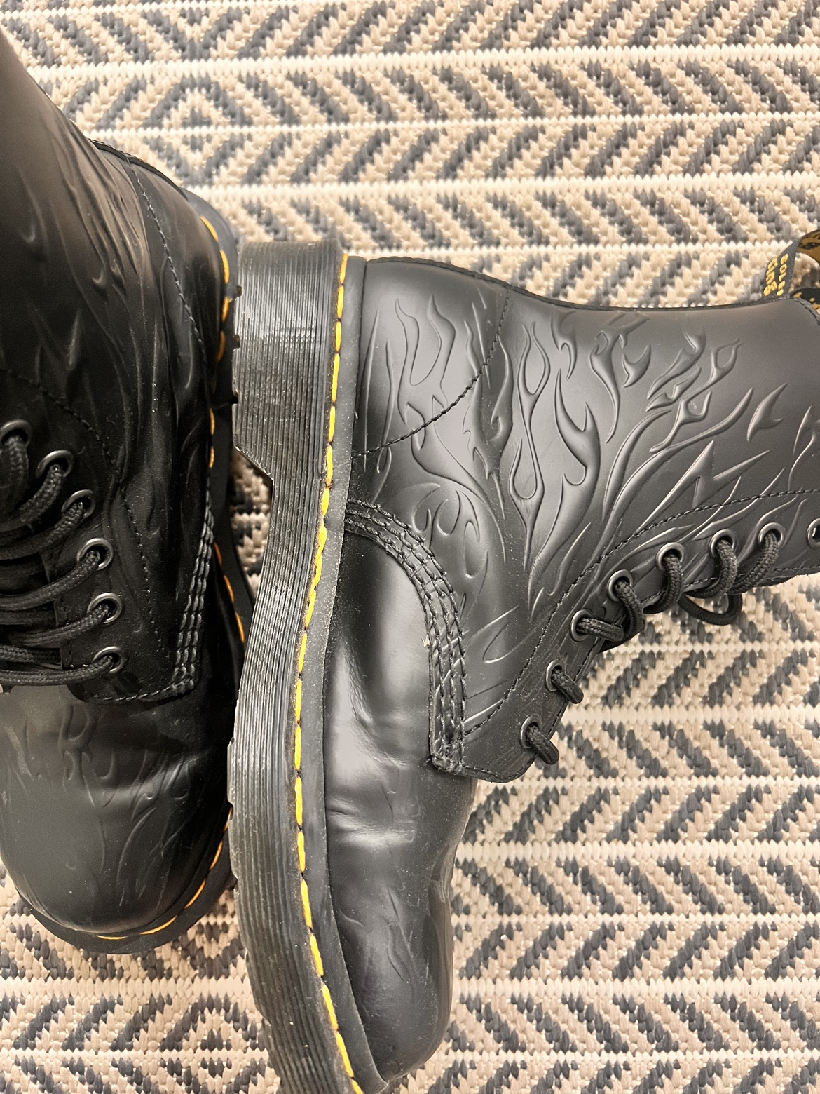 Dr.Martens 1460 Flames emboss - photo 4
