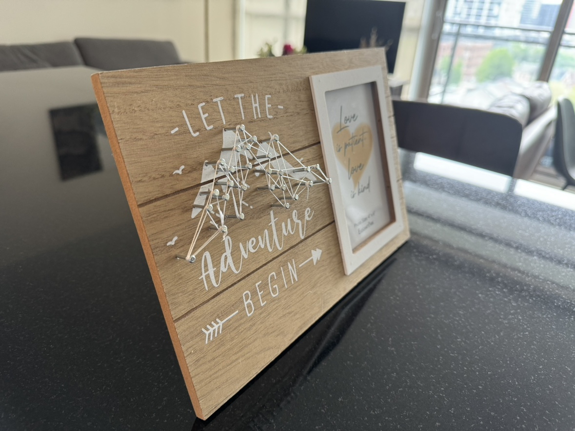 NEW Photo Frame Elegant Park, Let The Adventure Begin - photo 4