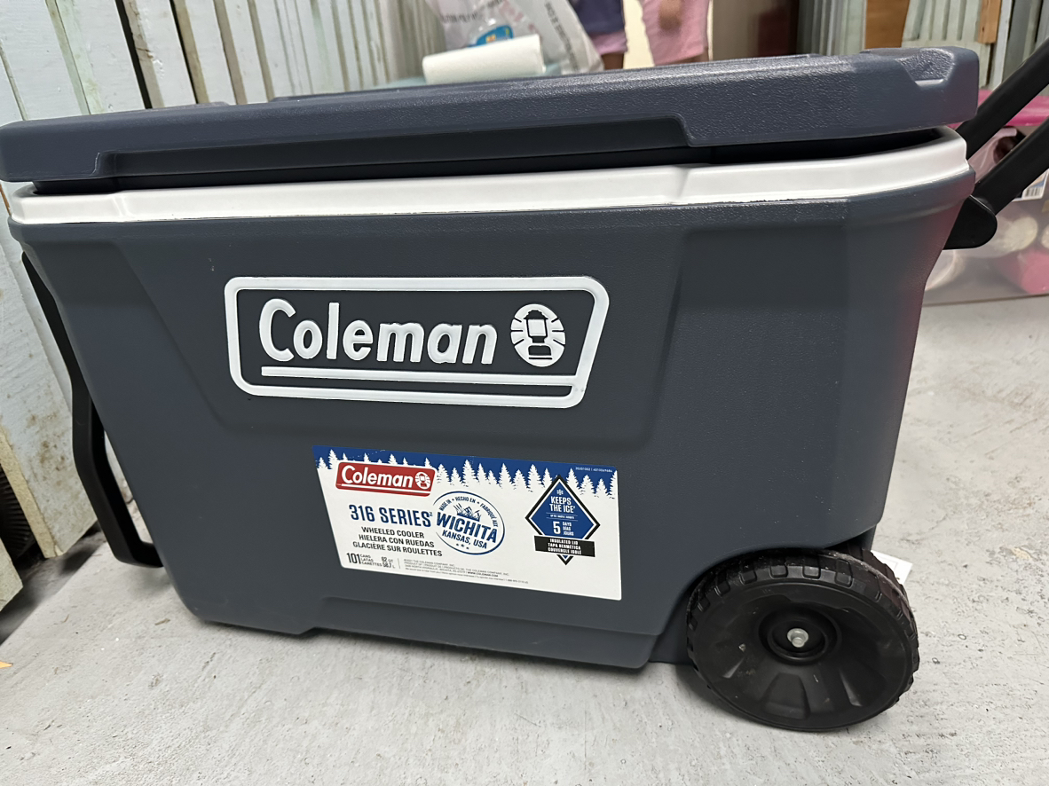 Wheeled cooler