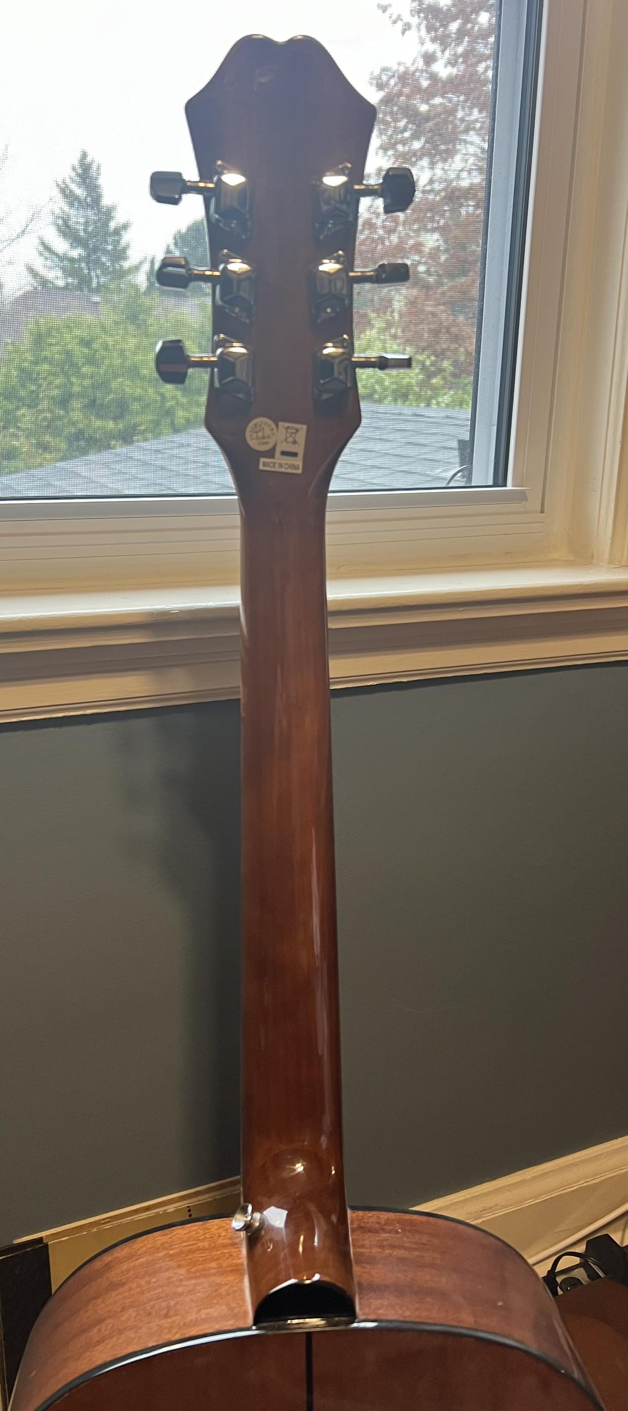 2012 Epiphone AJ 100 Natural image indicator(6)