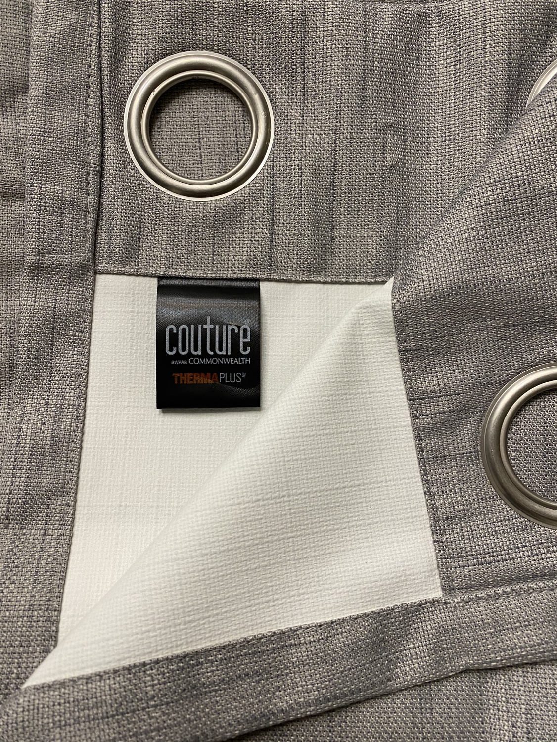 2 Panels Blackout Curtains(Grey) - photo 2