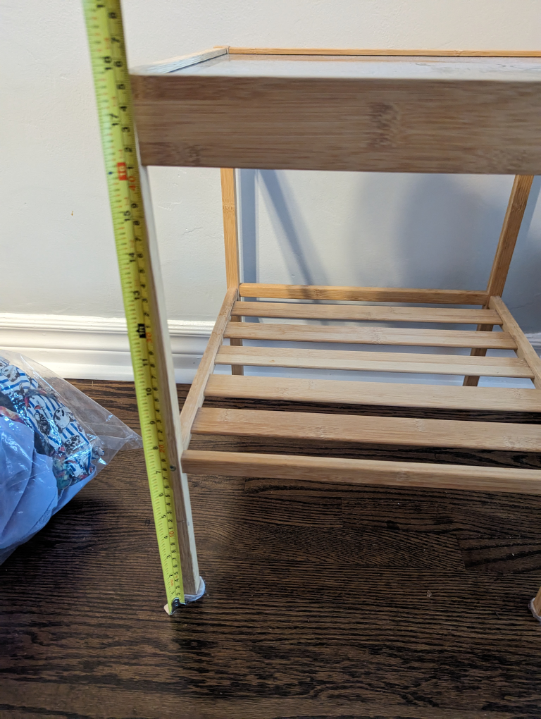 Ikea glass and bamboo side table image indicator(5)