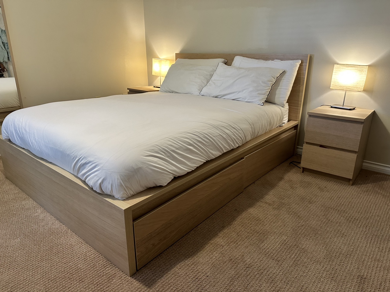 IKEA Queen bed frame - photo 2