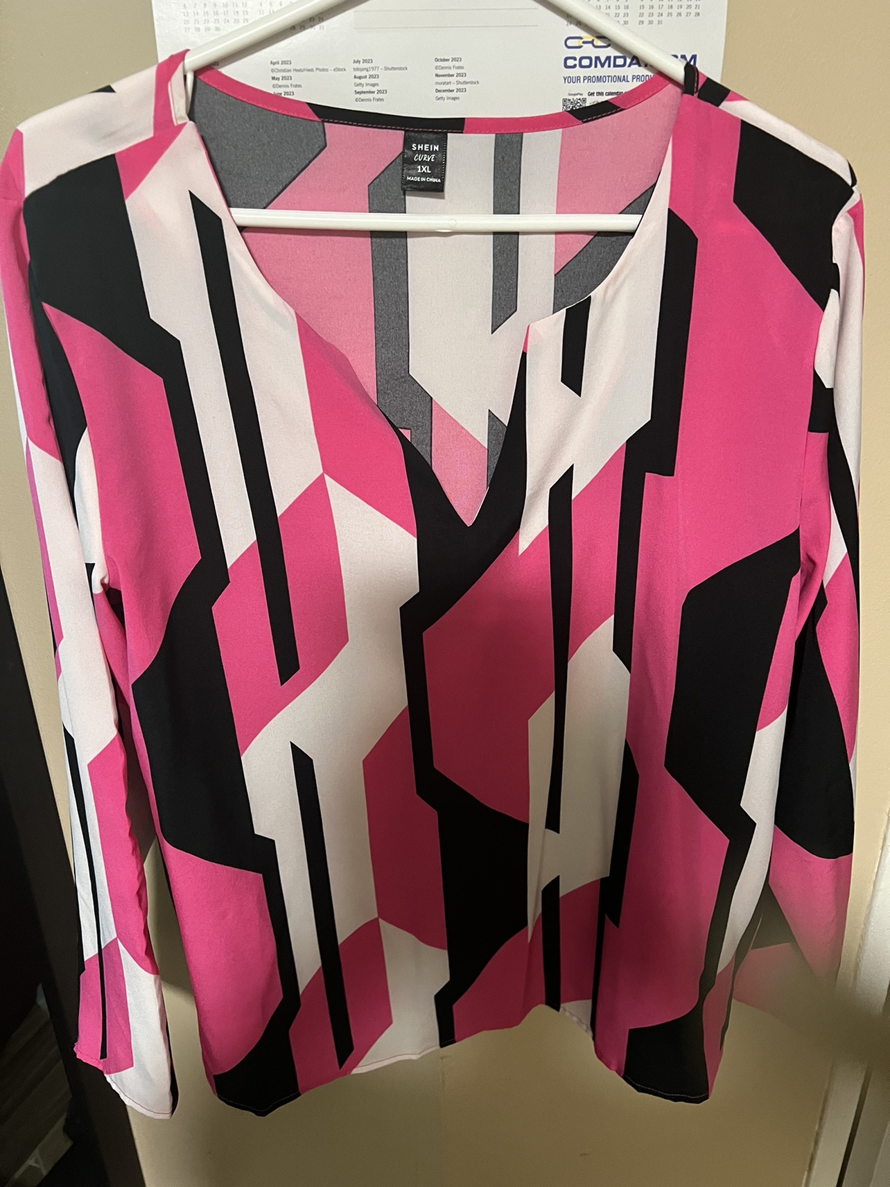 V- neck blouse