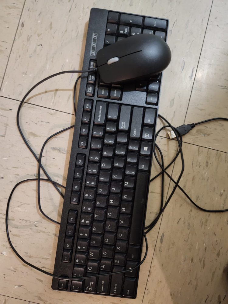 keyboard and mouse