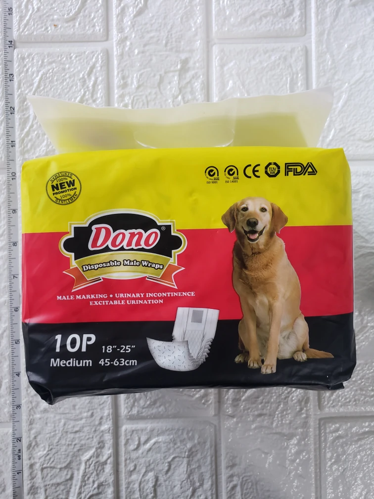 DONO Disposable Dog Diapers Male Dog thumbnail