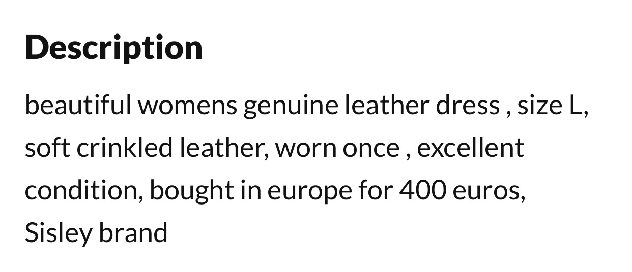 women's genuine leather dress image indicator(8)