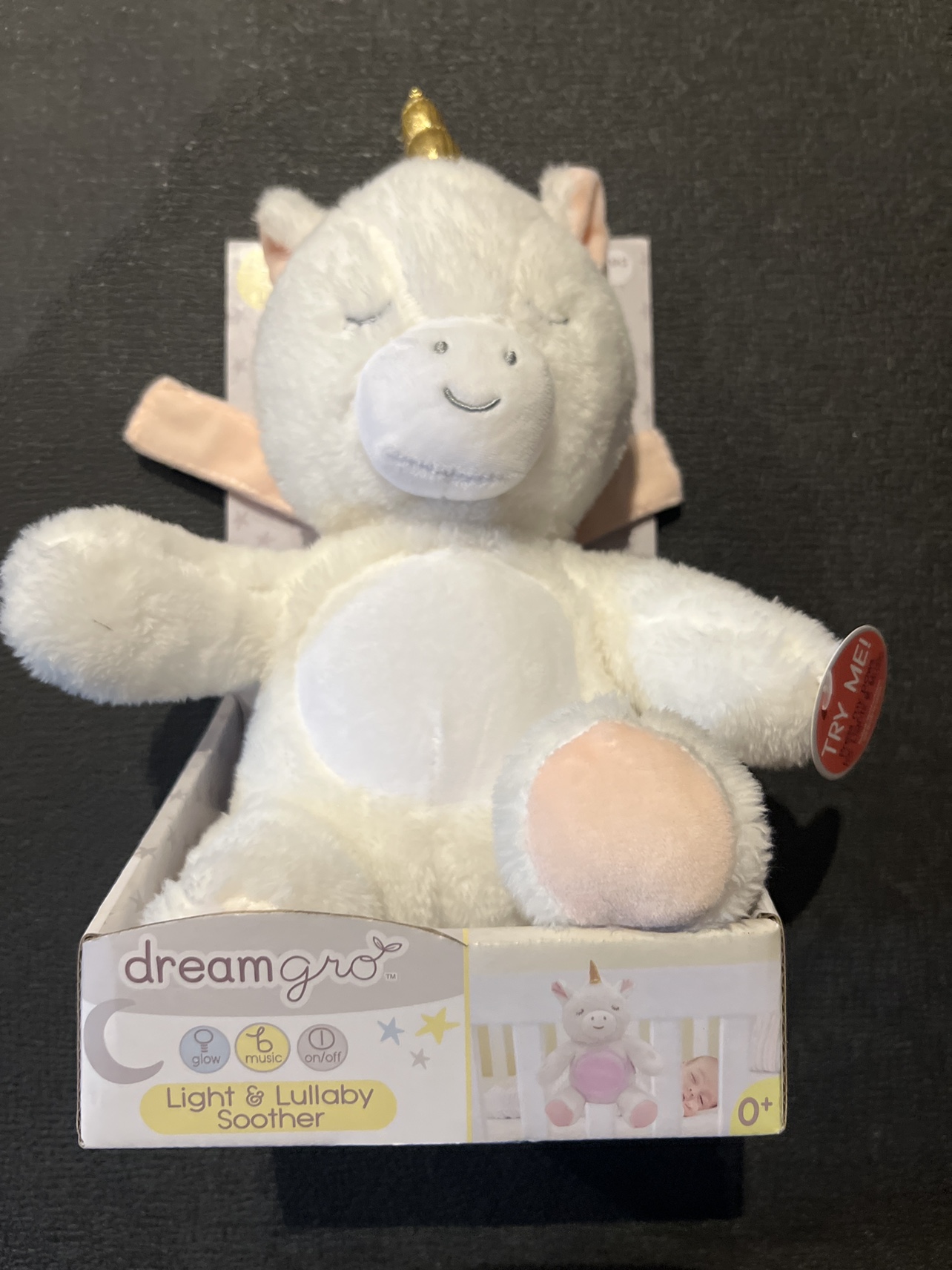 Unicorn light and lullaby Soother