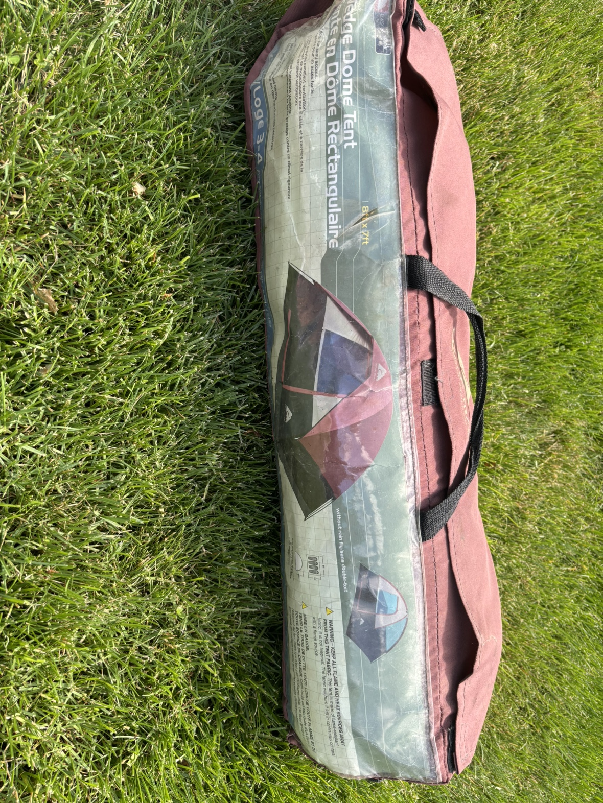 May Freecycle- 3-4 person tent thumbnail