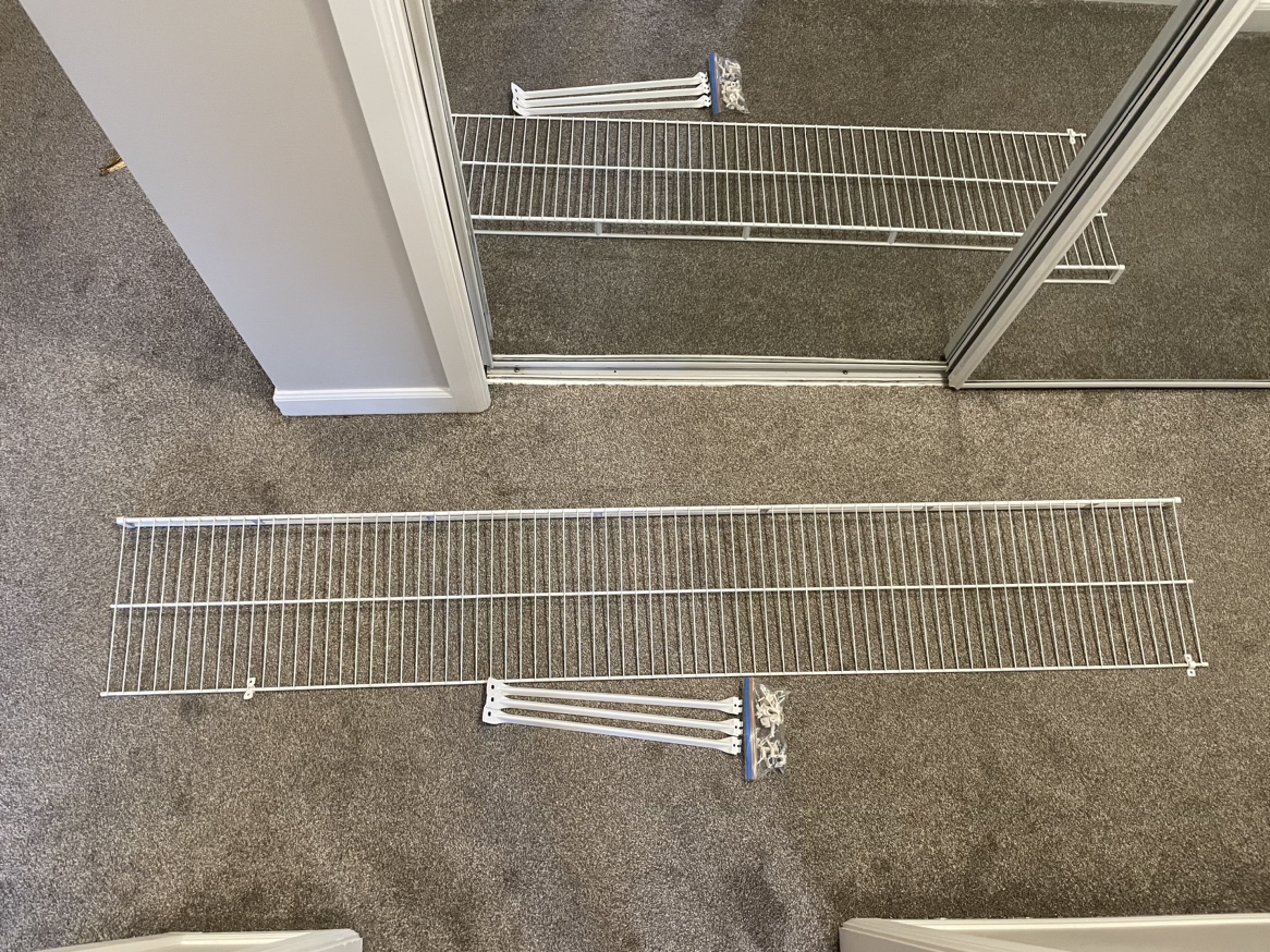 Rubbermaid Closet Shelf