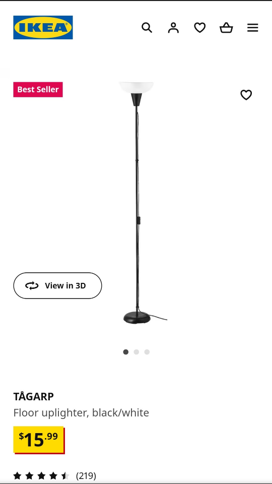 ikea floor lamps - photo 3