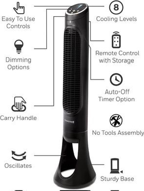 Honeywell Tower Fan - 8 Speeds - photo 2