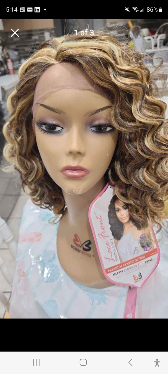 Bobbi boss lace front wig thumbnail