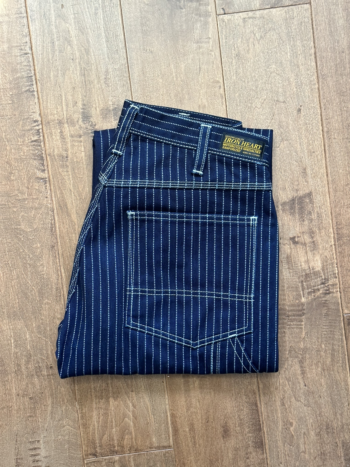 Iron Heart 814 Indigo 12oz Wabash Painter’s Pants thumbnail