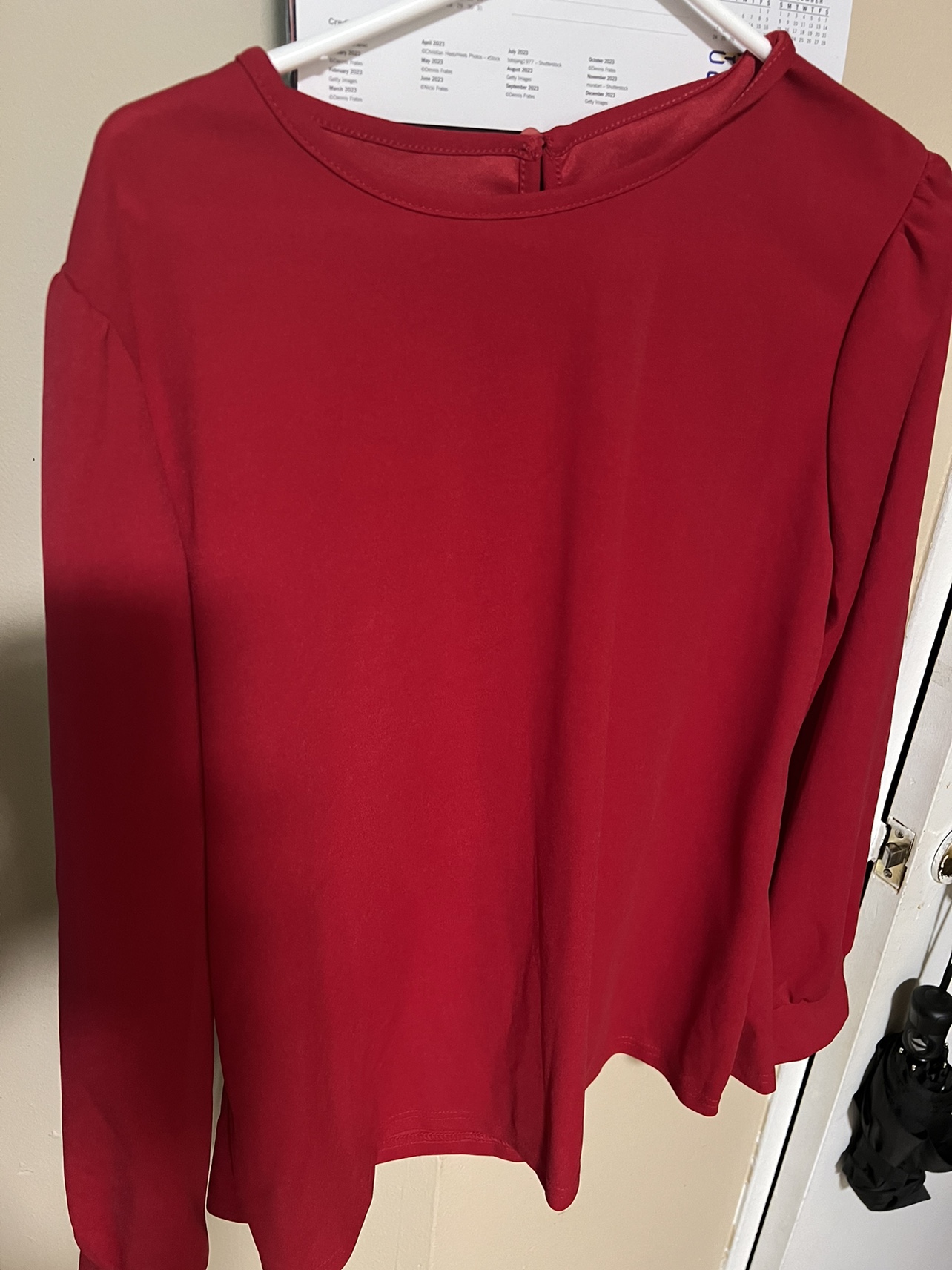 long sleeve blouse