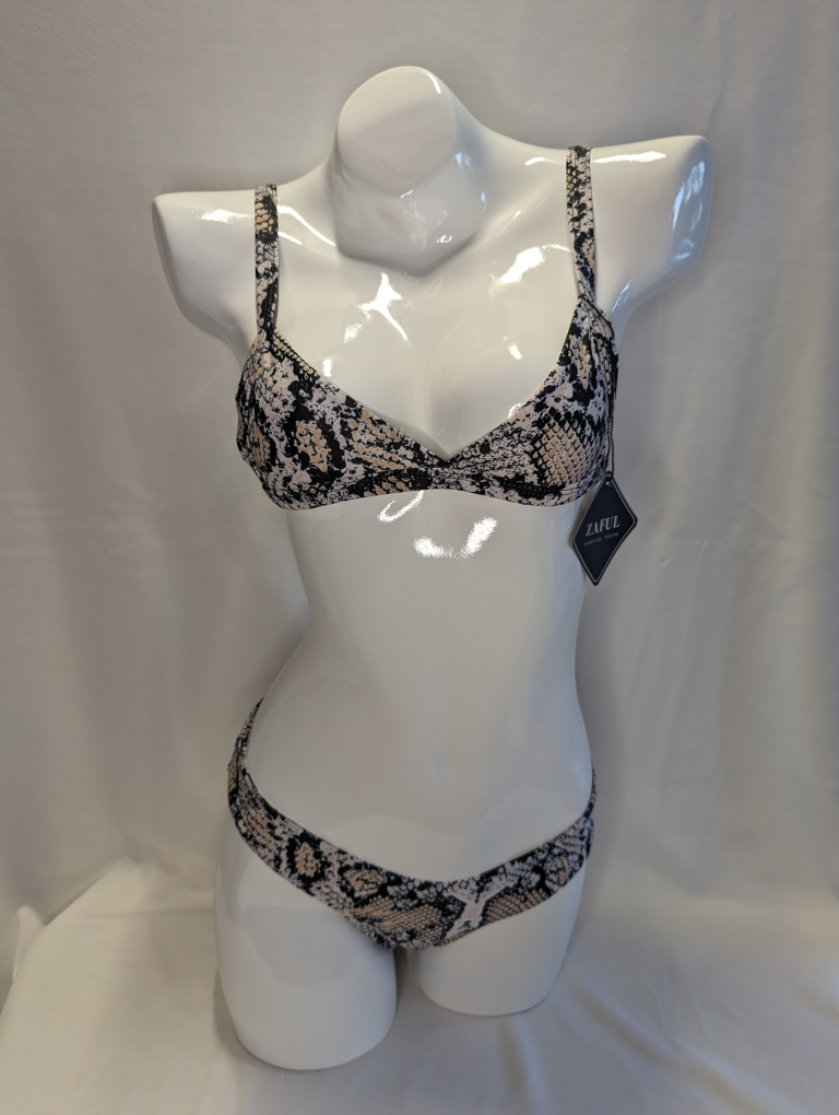 two piece bikini swimwear swimsuit bathing suit swimwear top thumbnail