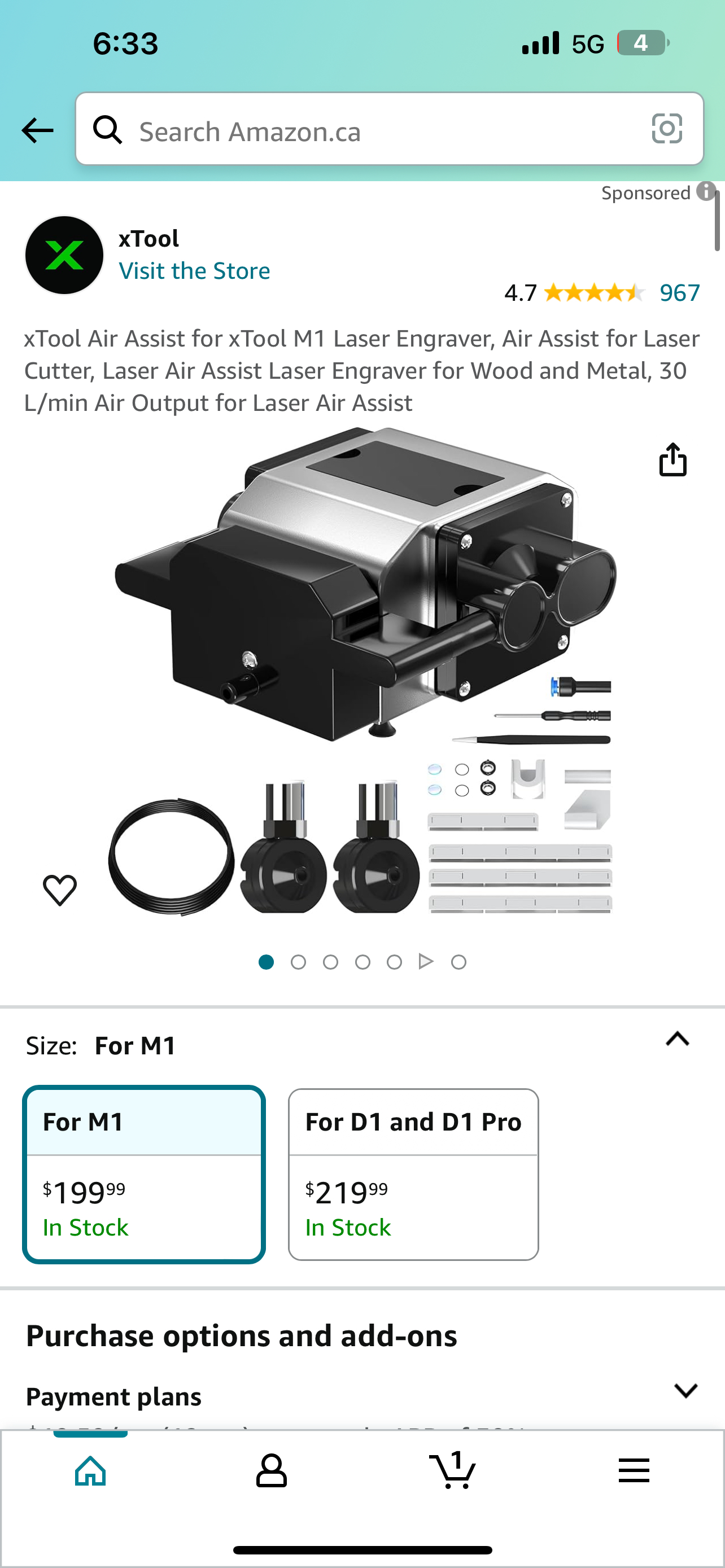 ✅ xTool Air Assist for xTool M1 Laser Engraver - photo 5