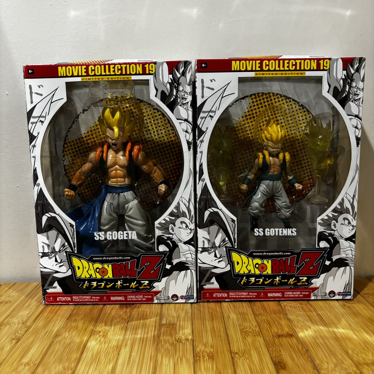 Dragon Ball Z SS Gotenks & SS Gogeta Figures thumbnail