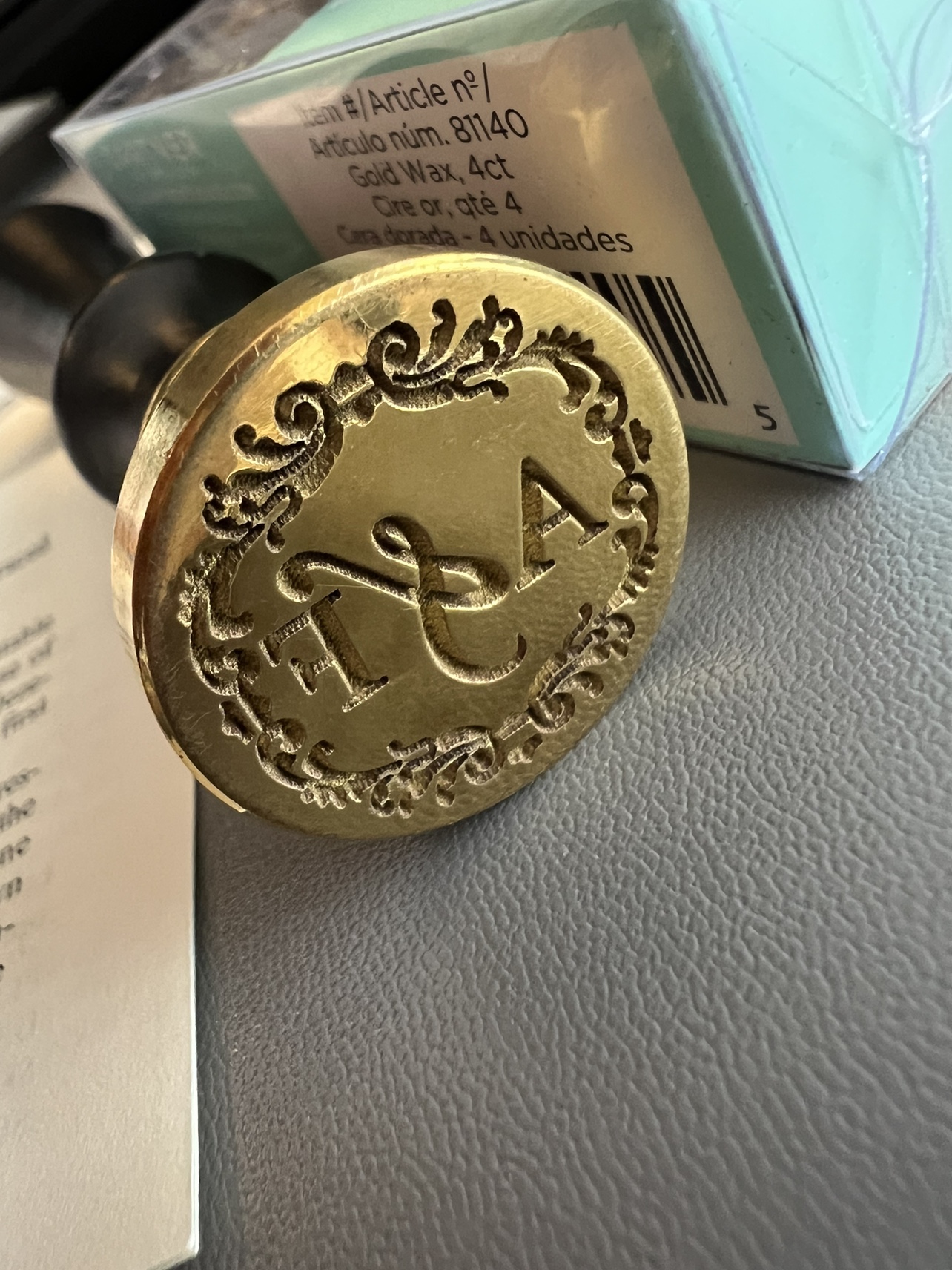 Wax Seal Stamp (A&F design) - photo 2