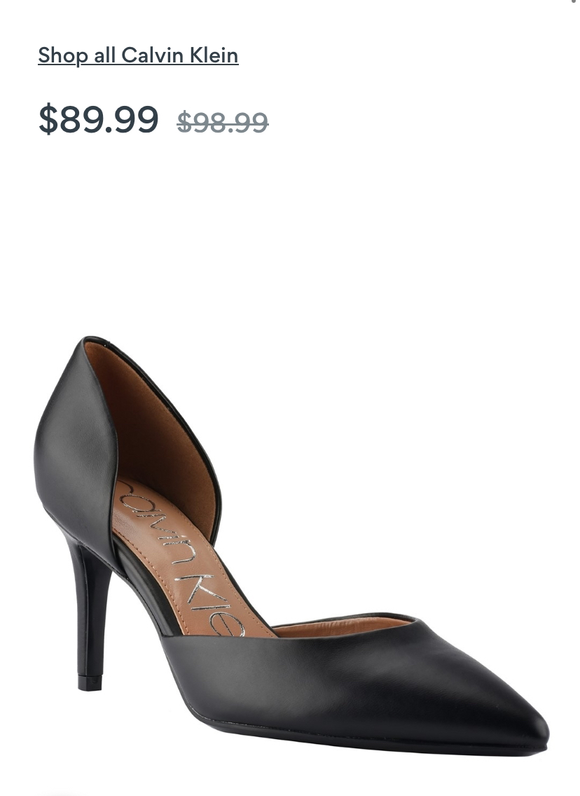 Calvin Klein Women's Gloria Pumps image indicator(7)