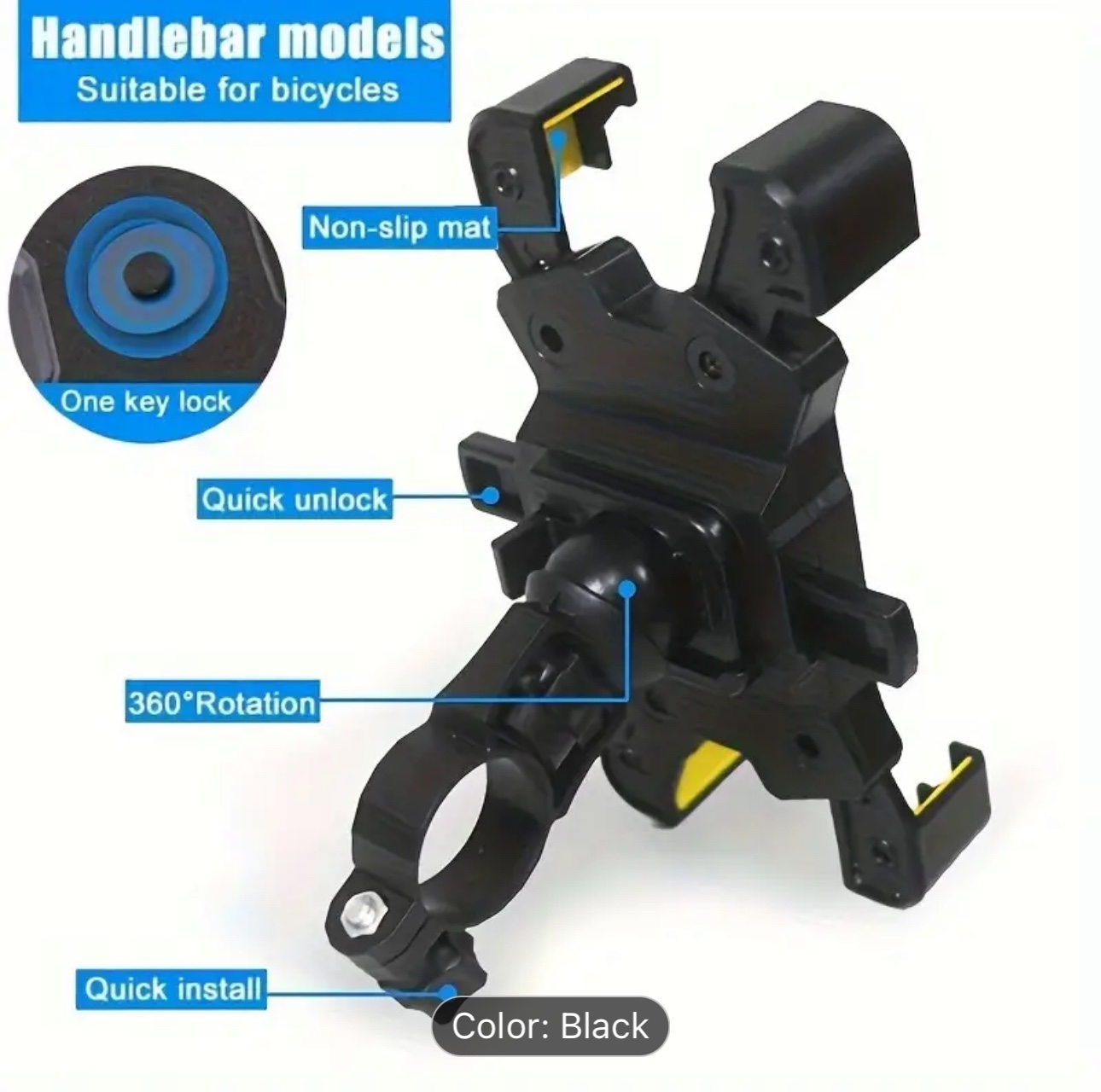 Bike phone holder 🧡 image indicator(3)