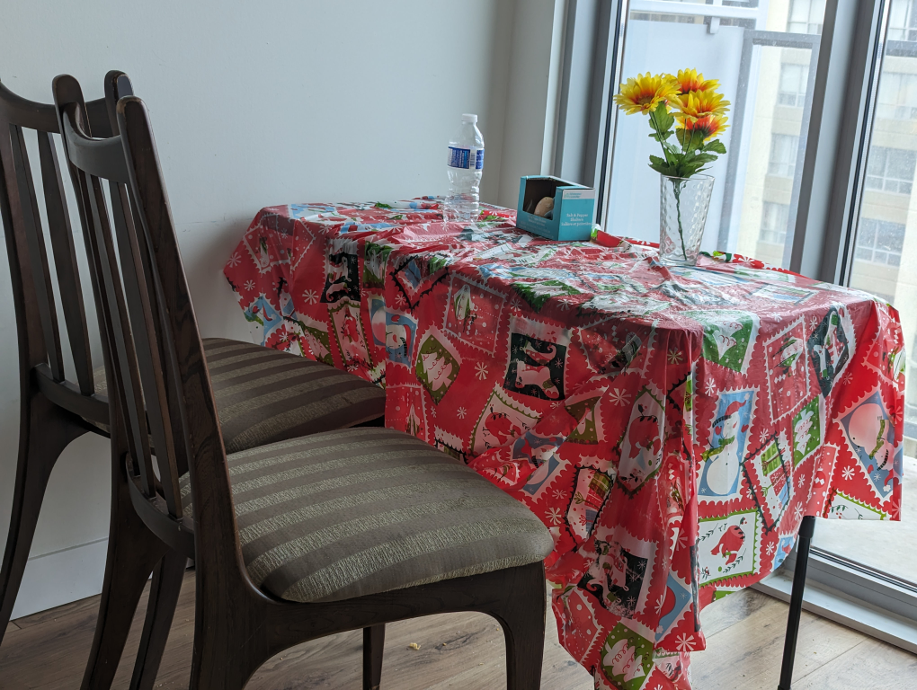 Moving out -Dining table with 4chairs