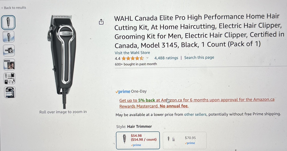 WAHL Home Hair Cutting Kit with Equnox scissor - photo 3