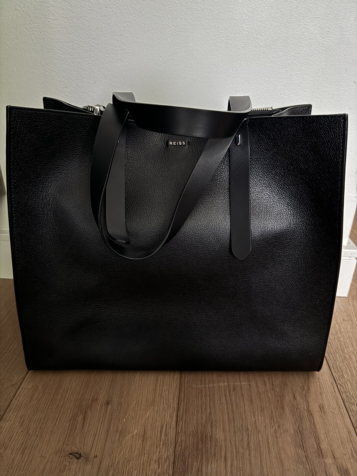 REISS Swaby Leather Tote Bag - photo 2