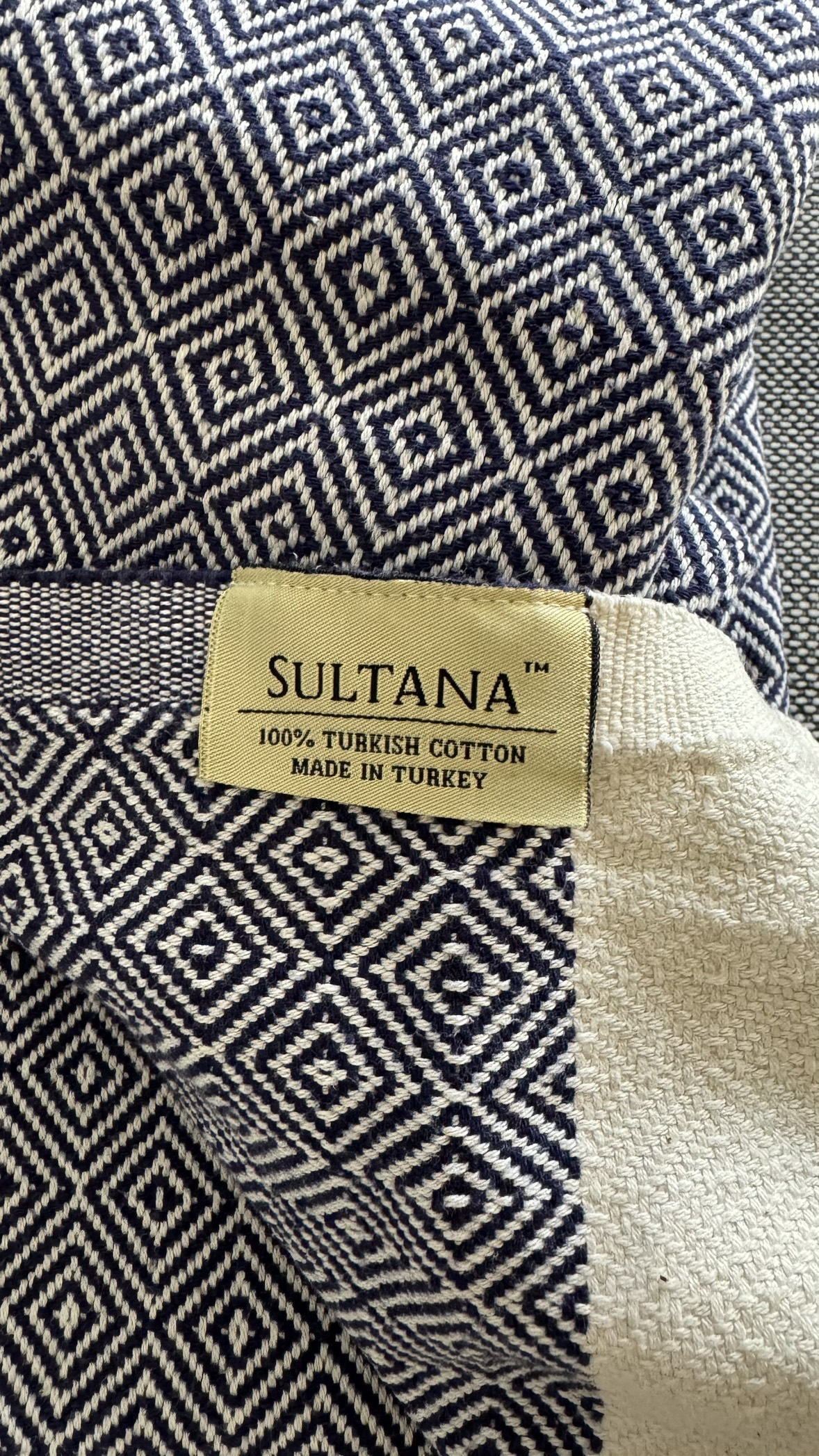 Sultana Turkish Bath Towel | 100% Turkish Cotton - photo 2