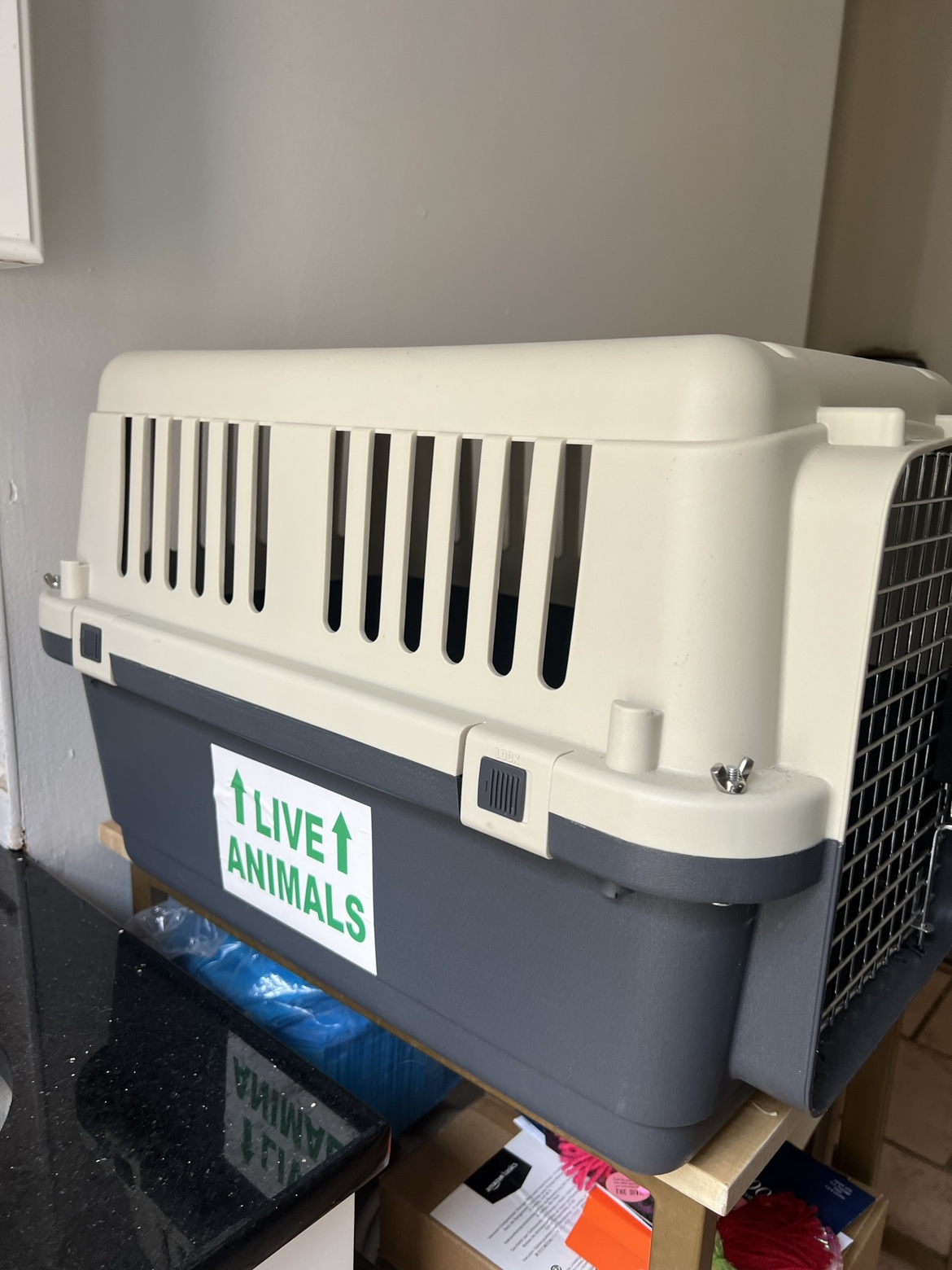 TSA approved hard small kennel