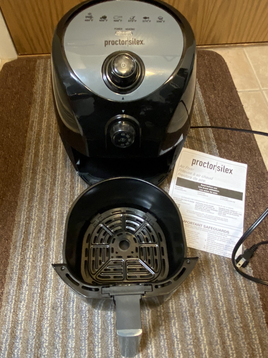 Proctor Silex Air Fryer 1.5 litre image indicator(4)