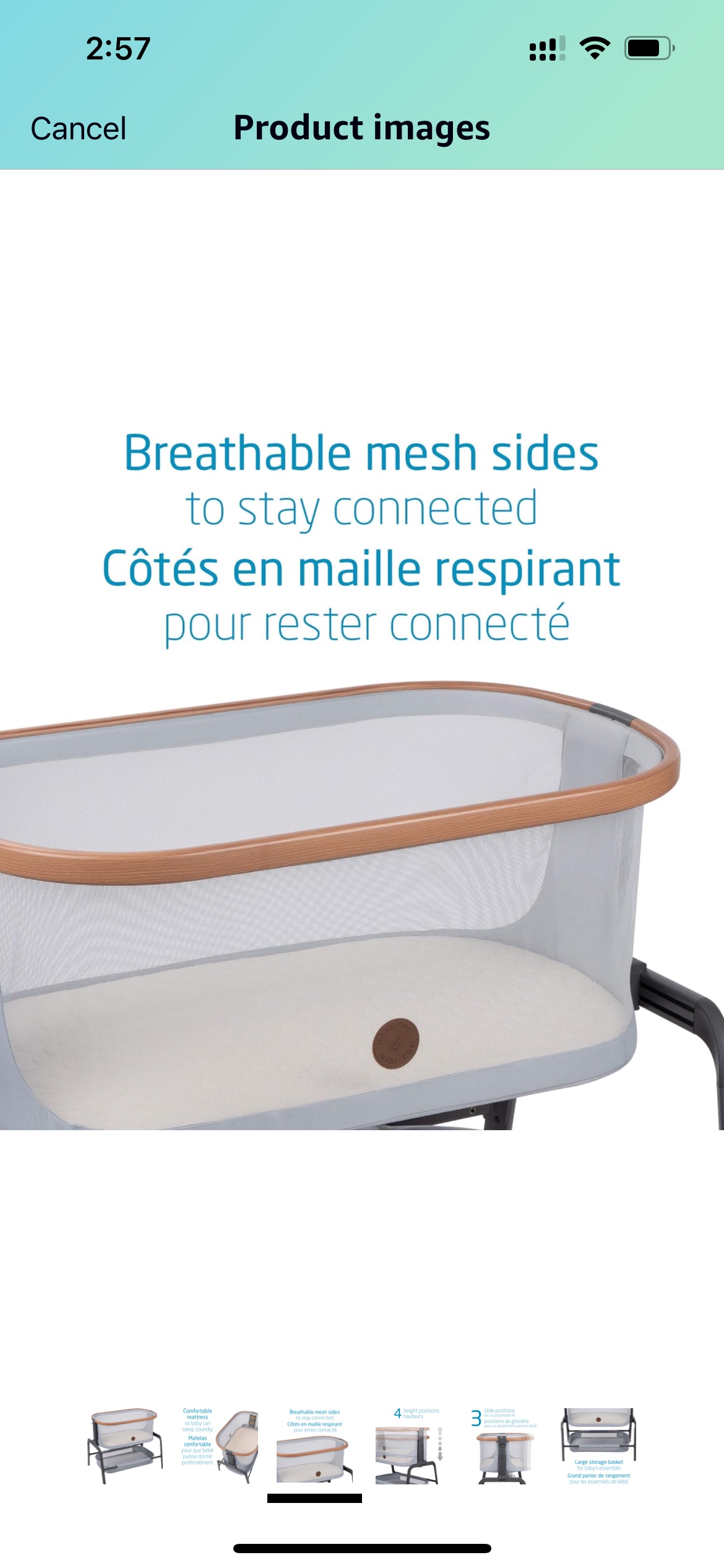 Maxi Cosi Bassinet - photo 3
