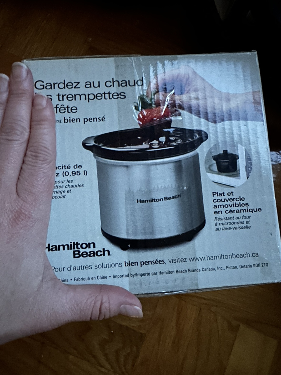 Hamilton beach party dip warmer image indicator(3)