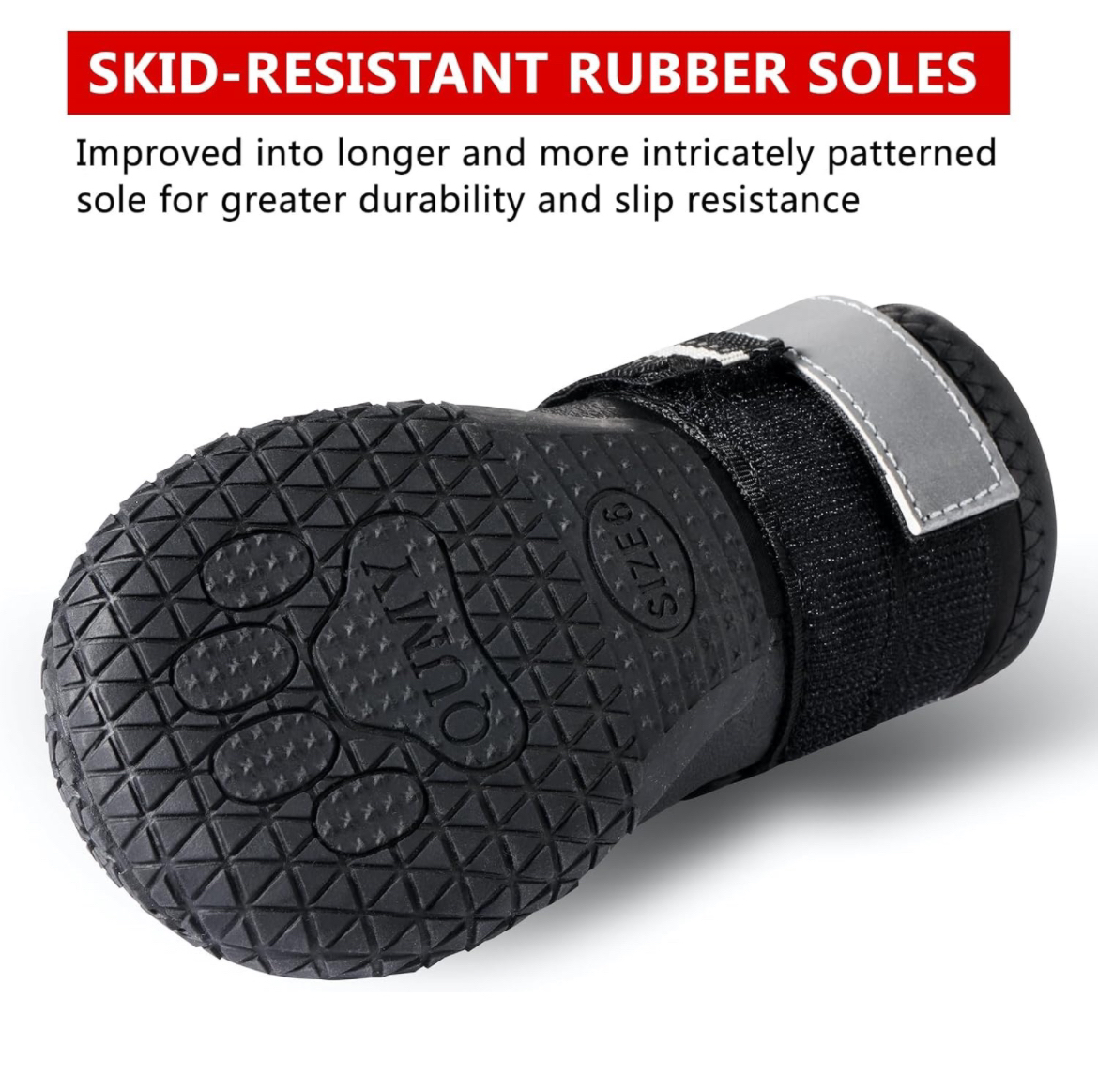 New dog winter booties size 1 small image indicator(3)