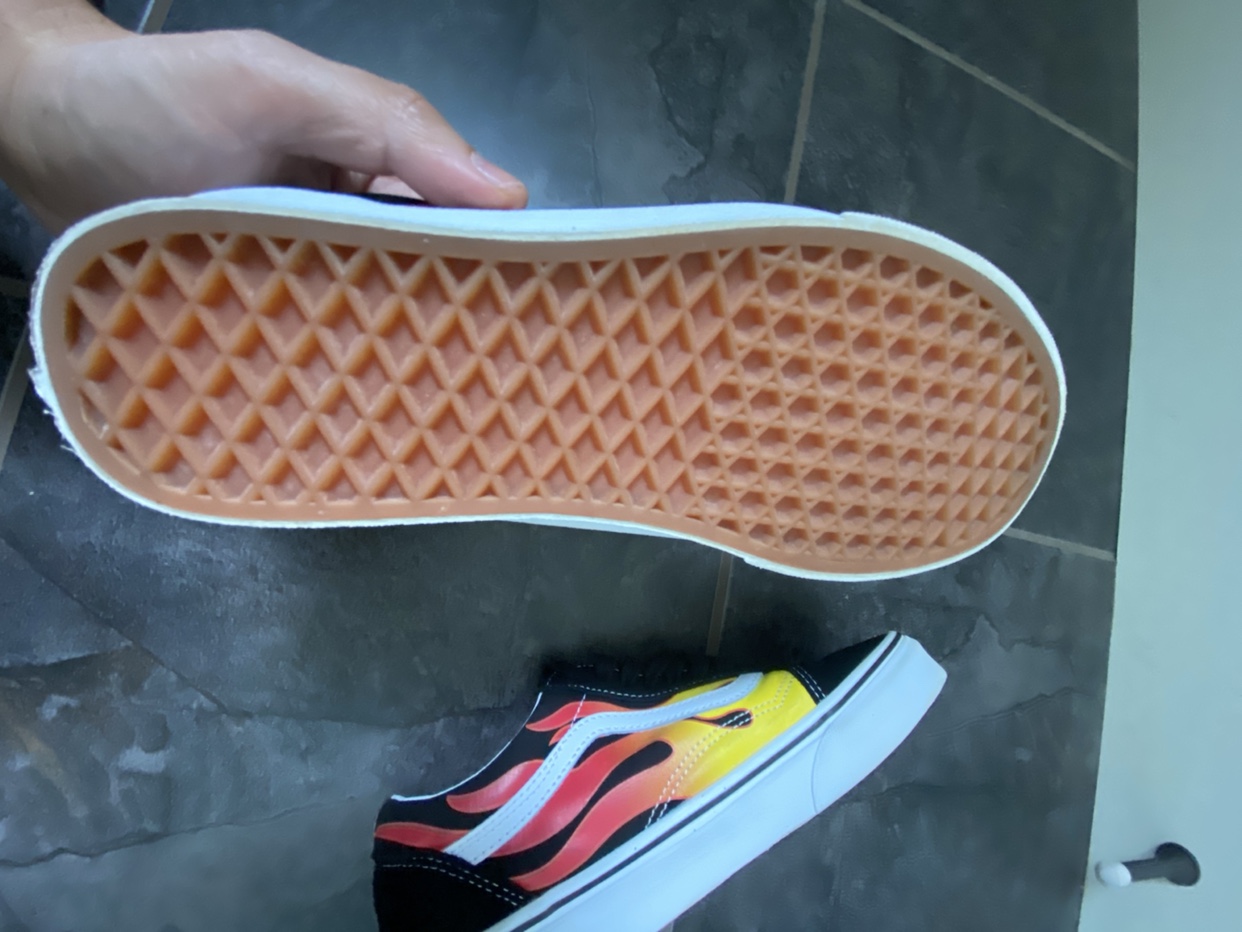 Vans Old Skool Flame Shoes Skate Sneaker - photo 3