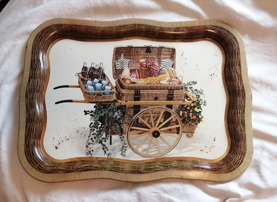 Authentic Coca Cola Serving Tray from 1958